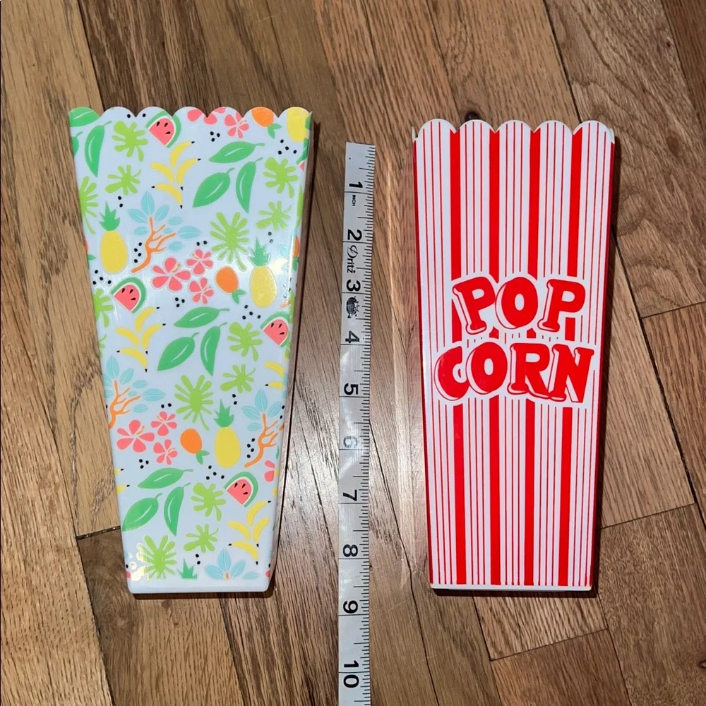 Colorful Popcorn Boxes for Parties NWOT
